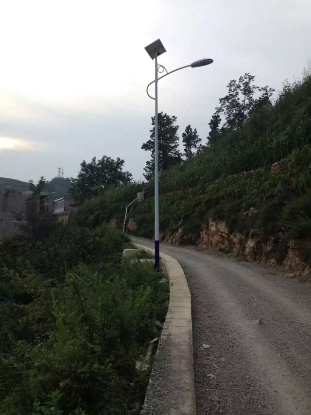 河南信陽(yáng)農村led路燈項目