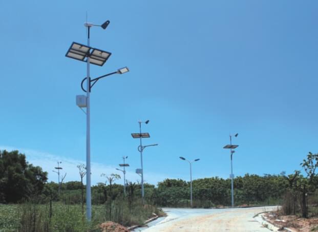 風(fēng)光互補太陽(yáng)能路燈案例