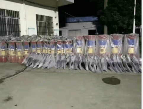 華可太陽(yáng)能路燈準備發(fā)貨