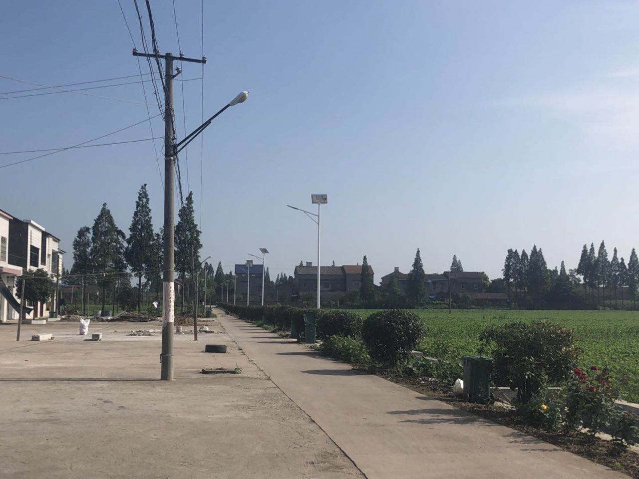 農村太陽(yáng)能路燈