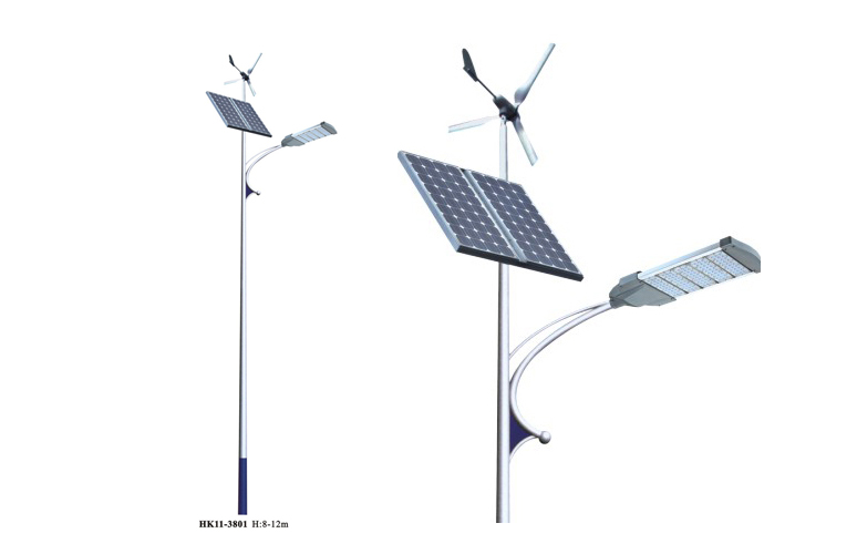 風(fēng)光互補太陽(yáng)能路燈