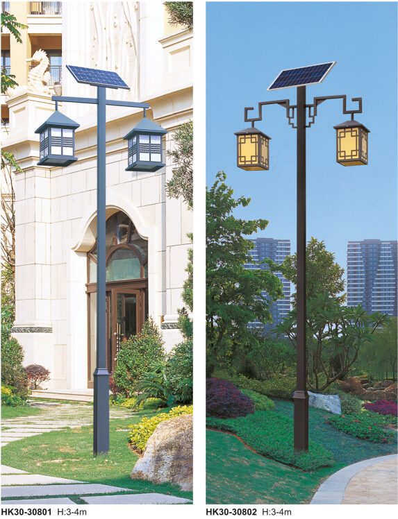 小區太陽(yáng)能庭院燈