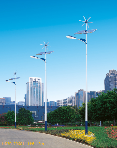 風(fēng)光互補太陽(yáng)能路燈