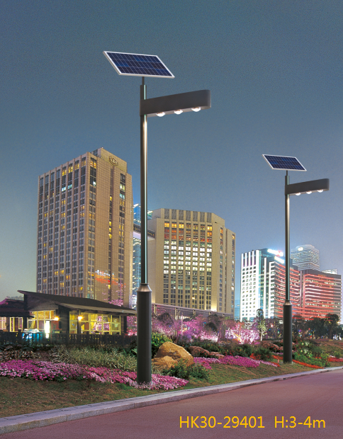 現代太陽(yáng)能庭院燈