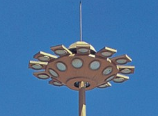 華可帶你了解led高桿燈先進(jìn)的結構