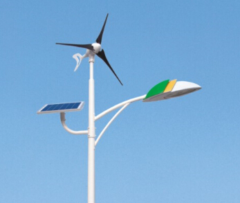 風(fēng)光互補led路燈安裝迎合國家節能、減排的號召