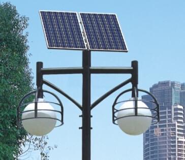 太陽(yáng)能庭院燈在不同場(chǎng)所要有不同的設計