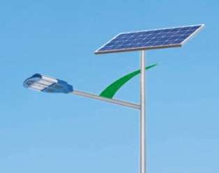 led太陽(yáng)能路燈將‘陽(yáng)光’儲存到夜晚為大家照明