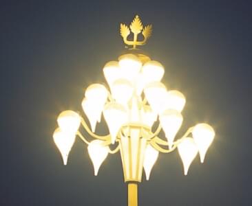 Led中華燈安裝凸顯富麗堂皇、高大上的景觀(guān)效果