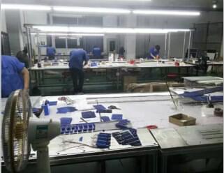 Led太陽(yáng)能路燈材料都回來(lái)了，路燈緊急生產(chǎn)中