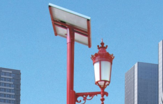 華可解析Led太陽(yáng)能庭院燈由哪些主要部件組成？