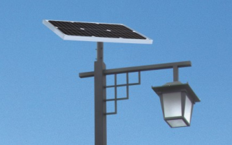 華可講解：農村安裝led太陽(yáng)能庭院燈用哪種光源比較好？