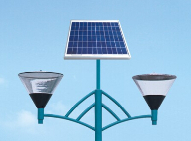 太陽(yáng)能庭院燈電池的儲存電能的能力。