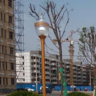 【庭院燈】云南省曲靖市小區亮化工程